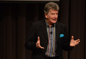 Nigel Goodwin speaks as part of the ACT Conference in April. (Photo by Morris Abernathy)