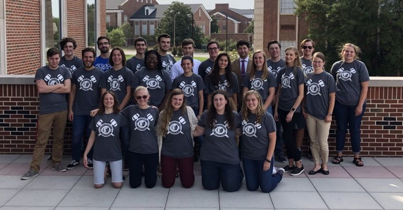 2019-20 Debate Team at tournament
