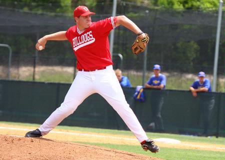 Jeremy Stack. 2009 NAIA Baseball National Tournament Opening Round. - Photo by Uncredited