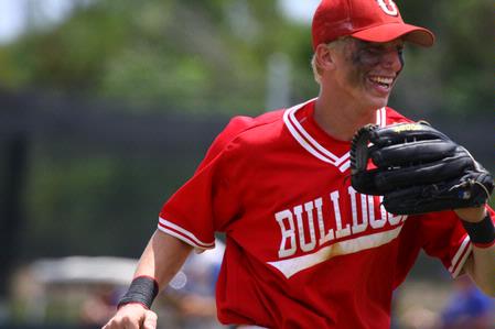 Corey Rudolph. 2009 NAIA Baseball National Tournament Opening Round. - Photo by Uncredited