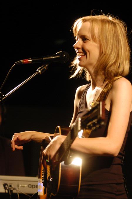 Sandra McCracken opens for her husband Derek Webb in Barefoots Joe. - Photo by Sarah Palmer Goff