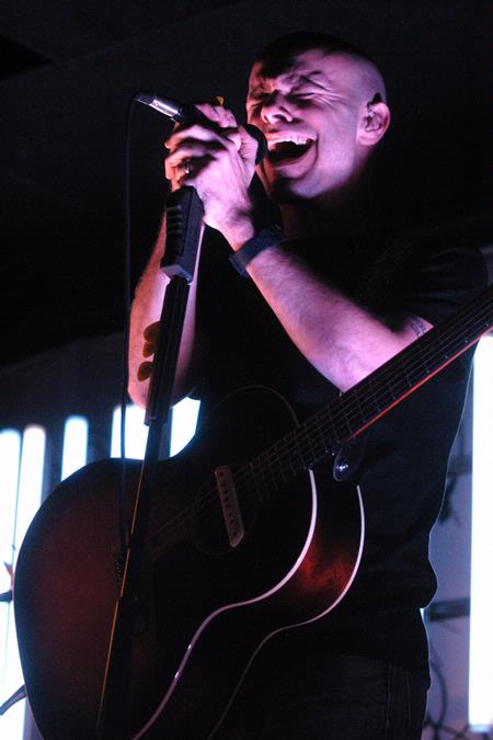 Derek Webb performs at Barefoots Joe. - Photo by Sarah Palmer Goff