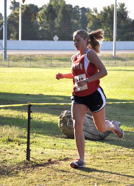 Hannah Clardy, Union Cross Country Invitational. - Photo by Uncredited