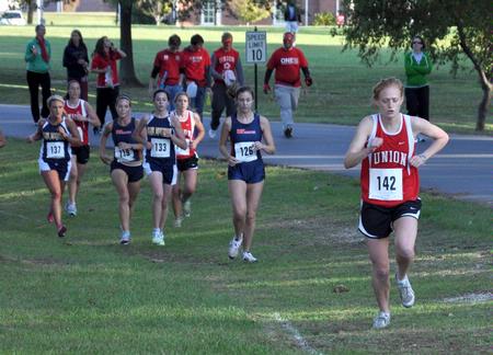 Carissa Wilson, Union Cross Country Invitational. - Photo by Uncredited