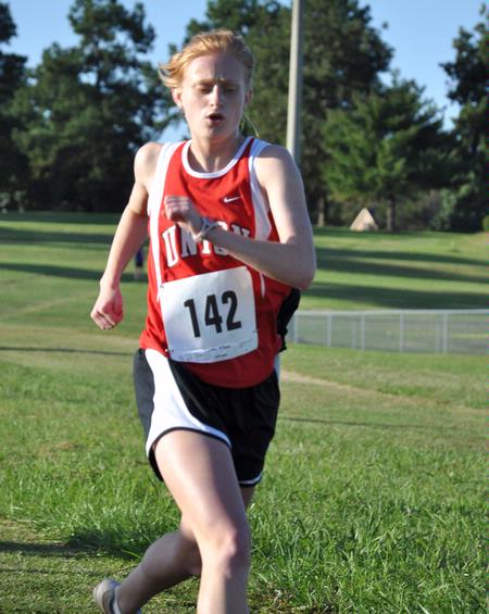Carissa Wilson, Union Cross Country Invitational. - Photo by Uncredited