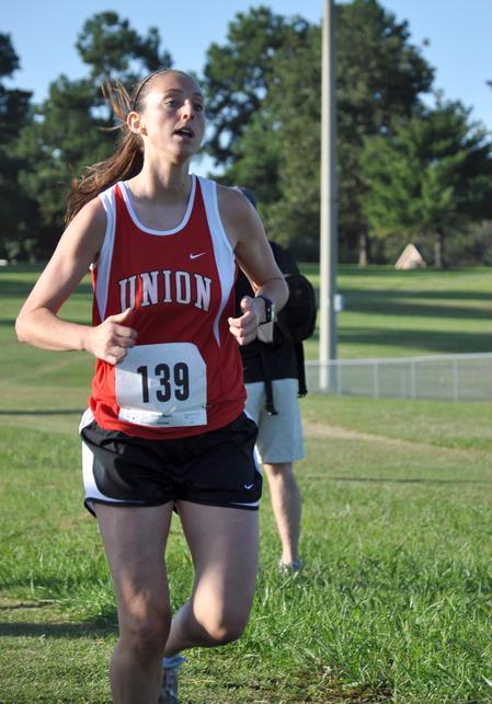 Carrie Moore, Union Cross Country Invitational. - Photo by Uncredited