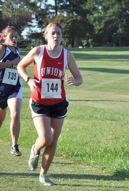 Lilli Harmon, Union Cross Country Invitational. - Photo by Uncredited