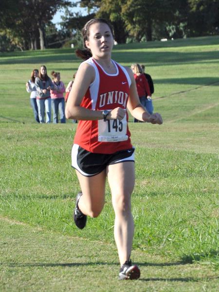Cally Howell, Union Cross Country Invitational. - Photo by Uncredited