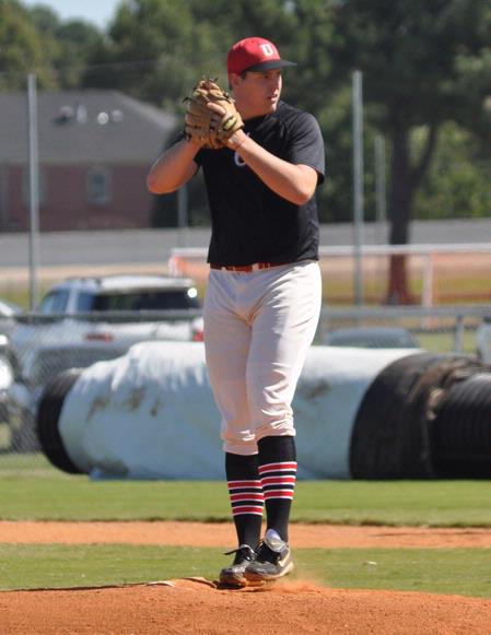 Jeremy Stack, fall scrimmage game. - Photo by Steven Aldridge