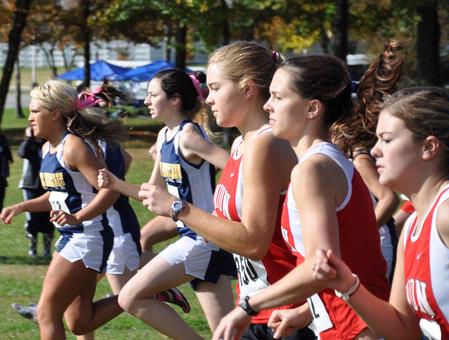 Union women's cross country wins seventh straight TranSouth title. - Photo by Uncredited