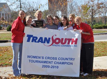 Union women win seventh straight TranSouth Championship. - Photo by Uncredited
