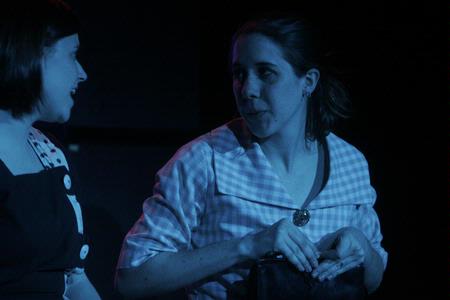 Jill Casey and Catherine Schulz perform in The Trip to Bountiful, a production by the Union Players. - Photo by Kyle Kurlick