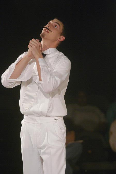 Allen Matthews performs in Measure for Measure. - Photo by Angela Abbamonte