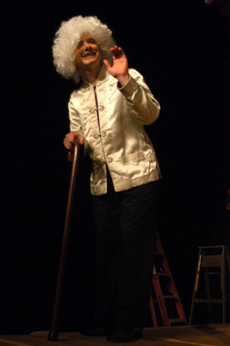 Paul Bowen performs in Measure for Measure. - Photo by Angela Abbamonte
