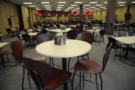 Student Dining Hall, located in the Hyran E. Barefoot Student Union Building. - Photo by Kristi McMurry Woody