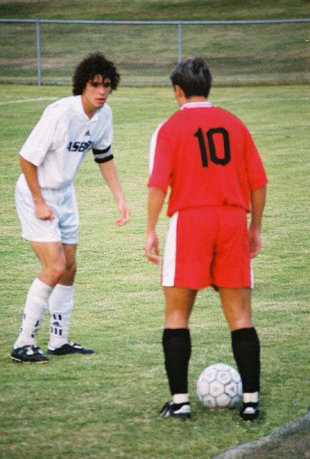 Kekec Zivkovic (10) thinks about his next move. - Photo by Uncredited