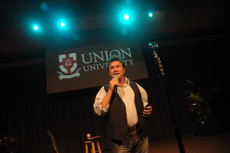 Russ Taff performs at the Senior Adult Extravaganza. - Photo by Morris Abernathy