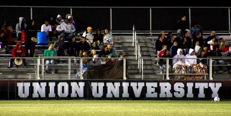 Union soccer fans come out to support the team.  - Photo by Ebbie Davis