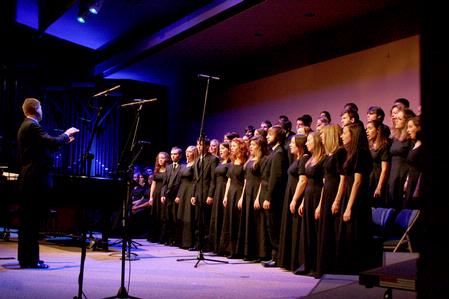 The Union Singers perform at A Union Christmas in the G.M. Savage Memorial Chapel. - Photo by Deanna Santangelo