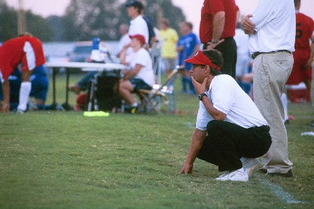 Head Coach Dr. Darin White - Photo by Jim Veneman