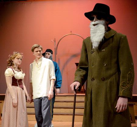 Stephen Smith performs in "The Winter's Tale." - Photo by Deanna Santangelo