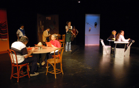 The Union University Players present <i>You Have To Serve Somebody</i>. - Photo by Jim Veneman