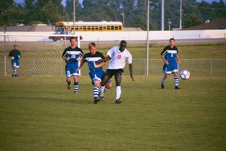 Joe Phiri, No. 10 - senior from Lusaka, Zambia - Photo by Kristen Hiller