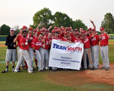 Union baseball won the 2011 TranSouth Tournament Title. It was their second tournament title in the past three seasons. - Photo by Steven Aldridge