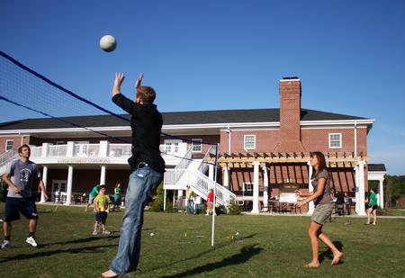 Union students take a break from studying at May Day, an event hosted by SAC. - Photo by Zac Calvert