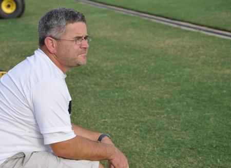 Head coach, Brandon Boylan. - Photo by Steven Aldridge