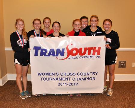 Union University women's cross country captured their ninth straight TranSouth Conference title. - Photo by Steven Aldridge