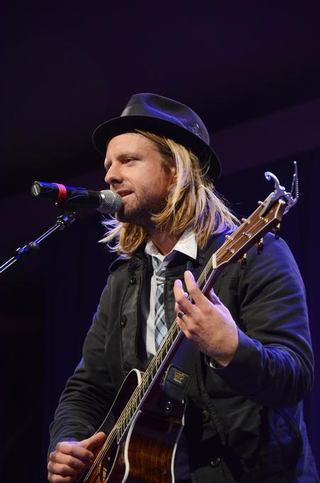 Jon Foreman performs for the Homecoming Concert. - Photo by Zac Calvert