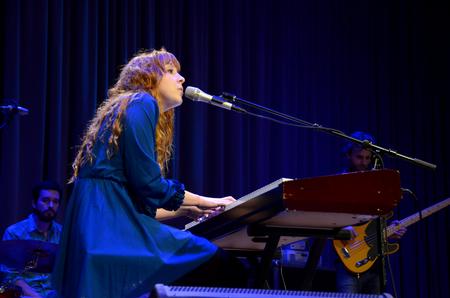 Brooke Waggoner performs during the Homecoming Concert. - Photo by Jacob Moore