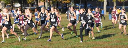 Women's cross country at the TranSouth Championships. - Photo by Steven Aldridge