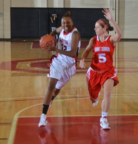 Union's Mrashi Karumba drives in for the lay up. - Photo by Morris Abernathy