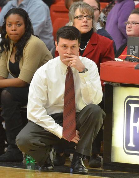Coach Mark Campbell. - Photo by Morris Abernathy