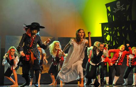 The women of Zeta Tau Alpha perform at the 15th annual Variety Show. - Photo by Morris Abernathy