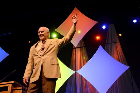 Terry Bradshaw, former NFL quarterback and current FOX Sports analyst, gives an animated keynote address at the fourth annual Roy L. White Legacy Golf and Gala.  - Photo by Ebbie Davis