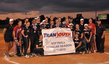 Union University softball wins their seventh TranSouth Conference regular season title and first since 2004. - Photo by Steven Aldridge