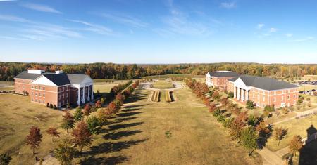 Fall colors on the Union University Great Lawn. - Photo by Ryan Oetting
