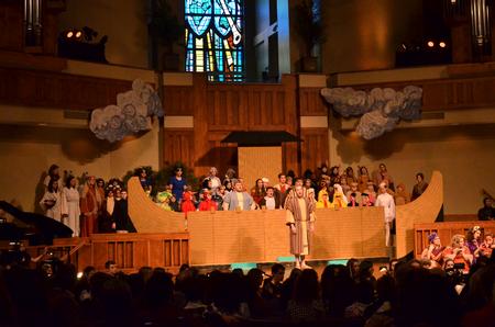 The department of music presents Noye's Fludde/The Chester Miracle Play set to the music by Benjamin Britten. - Photo by Morris Abernathy