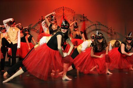 Zeta Tau Alpha performs during the 16th annual Variety Show at the Carl Perkins Civic Center. - Photo by Matt McDaniel