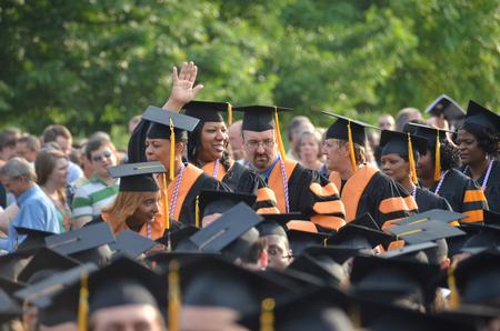 About 660 graduates receive their degrees during the Spring Graduation, making it the largest in Union’s history. - Photo by Morris Abernathy