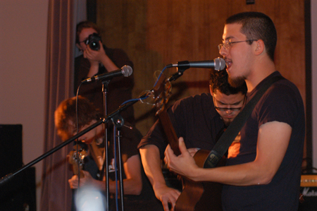 Student band Greenwood performs at St. Jude's Up 'Til Dawn. - Photo by Kristen Nicole Sayres