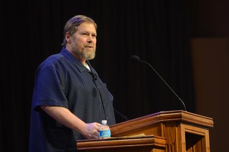Ben Mitchell, Graves professor of moral philosophy, speaks in chapel about how to receive wisdom from the Lord. - Photo by Matt McDaniel