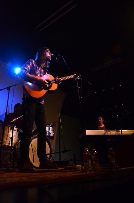Antrim Dells, indie-folk band, performs in Barefoots Joe. - Photo by Amanda Rohde