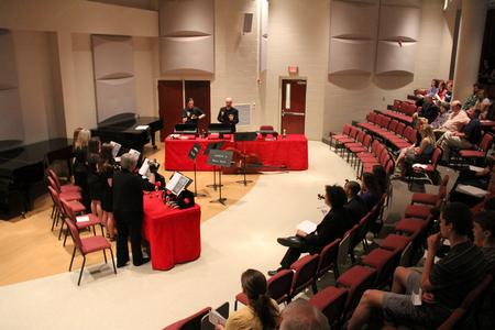 Union University presents the Handbells concert in Hartley Hall. - Photo by Matt McDaniel