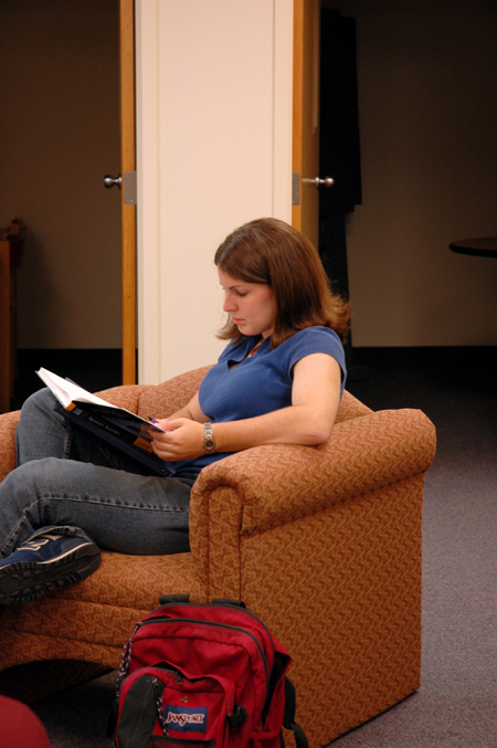 The Hundley Center for Academic Enrichment, a new addition to library, provides tutorial assistance and conference facilities to further the learning environment. - Photo by Lauren Crane