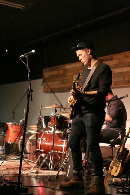 Nashville-based band Southerner opens a show in Barefoots Joe. - Photo by Kristi McMurry Woody