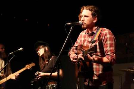 Family and Friends, a band out of Athens, GA, plays a show in Barefoots at the start of the spring semester. - Photo by Kristi McMurry Woody